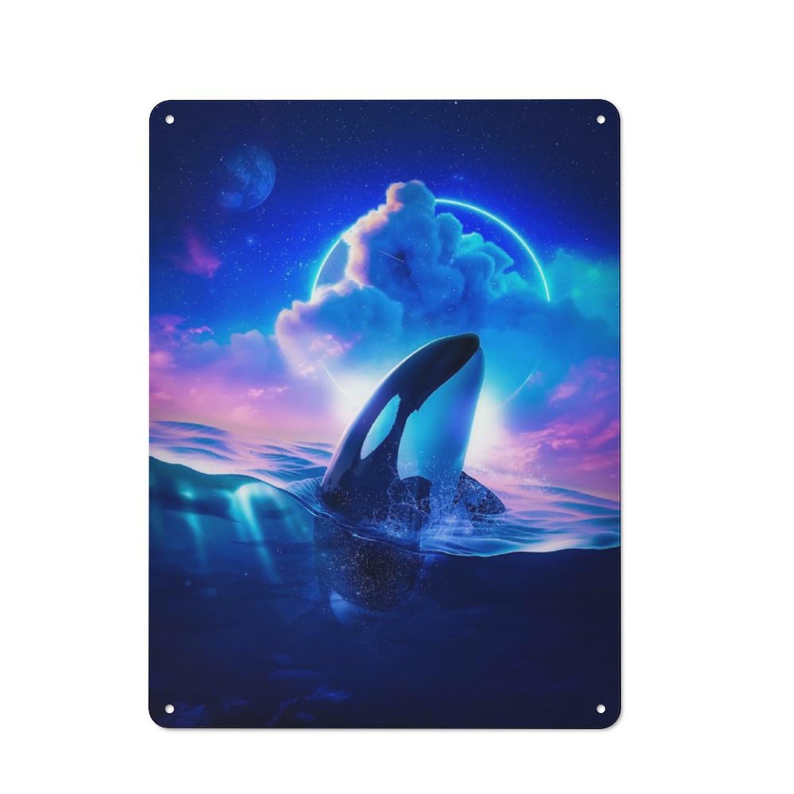Junmoney Whats In Above The Sea Rustic Metal Wall Sign 40X30cm For Kitchen Or Home Bar, Suited To Home Bar Enthusiasts