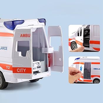 Amazon.co.jp: 救急車おもちゃ 車 おもちゃ 玩具 音が鳴る