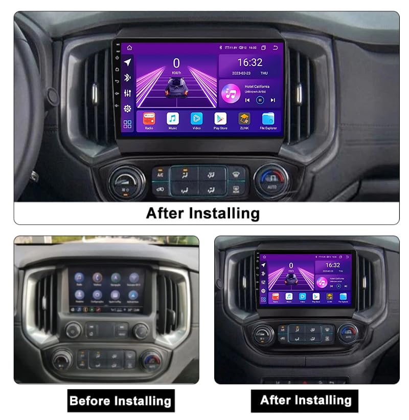 Android 11 Car Stereo V1 Pro para Isuzu D-MAX 2017-2019: pantalla IPS con cámara trasera 2
