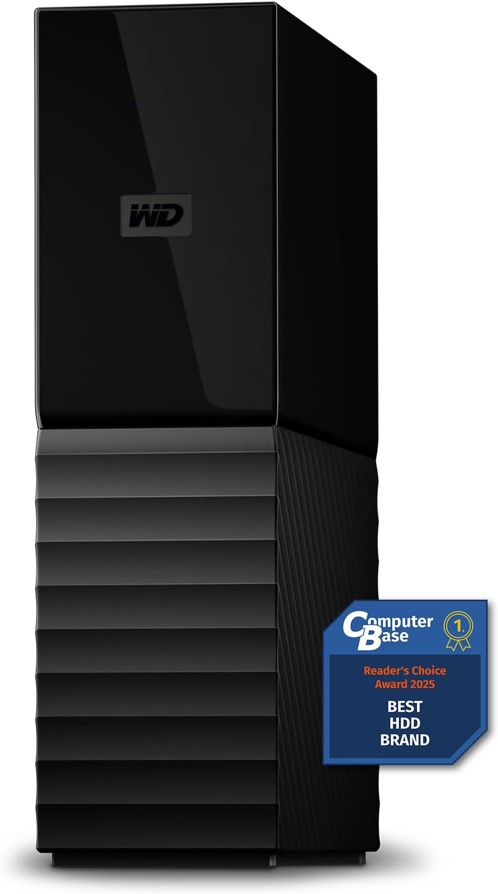 WD 8TB My Book external hard drive, Desktop HDD with Password Protection, USB 3.0, SuperSpeed USB, software for device management, backup, hardware encryption, works with PC and Mac, Black