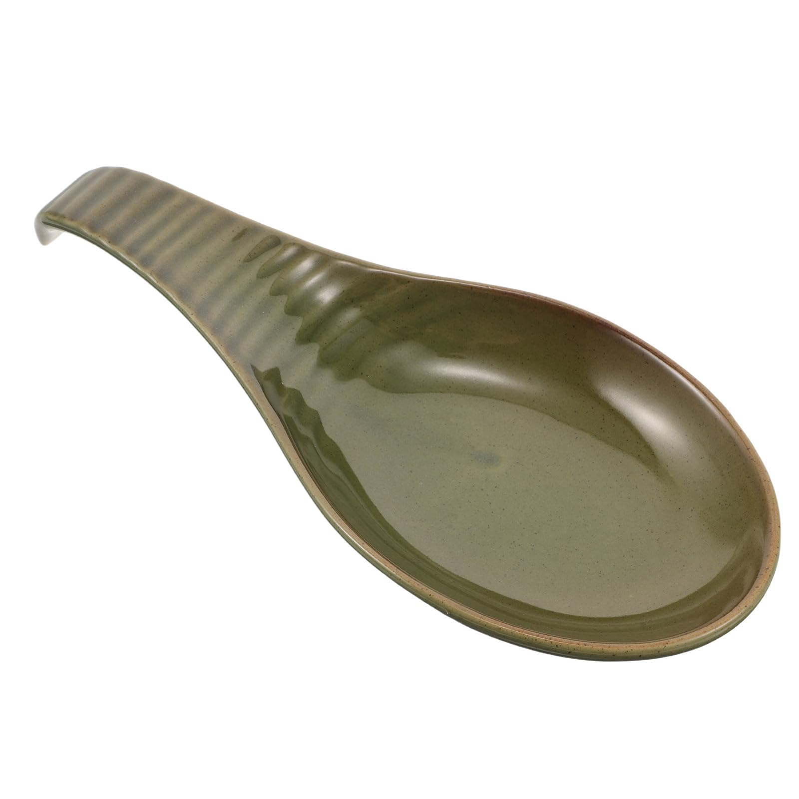 OSALADI Ceramiczny uchwyt na chochlę do blatu, żaroodporna podstawka pod