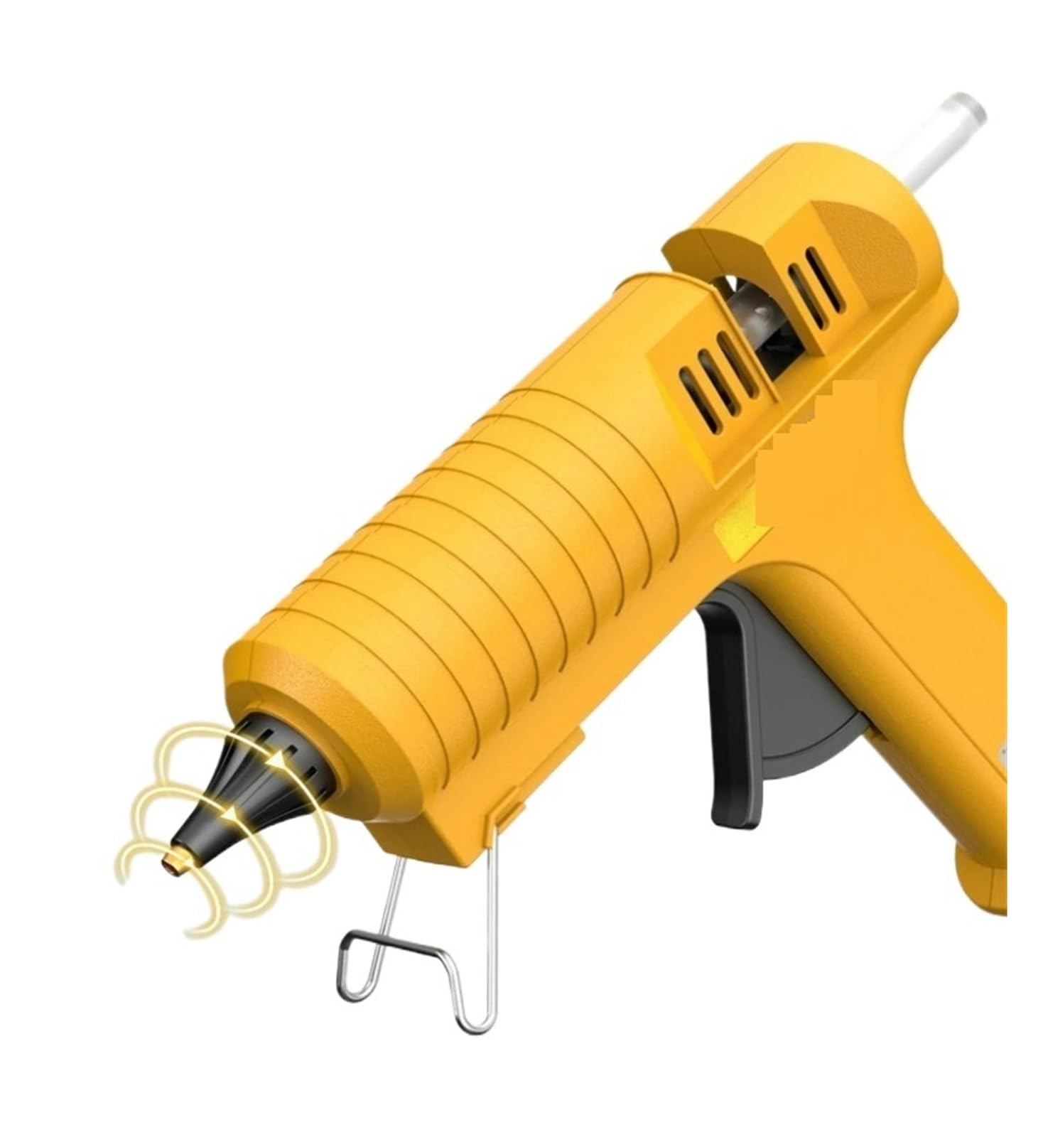 Pistola per colla a caldo, Gun Di Colla A Caldo Professionale Pistola In Rame Ugello A Temperatura Regolabile Utilizzo Strumenti Fai -da -te Per La Casa