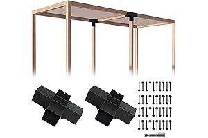 4x4 Pergola Right Angle Corner Bracket Elevated Wood Stand