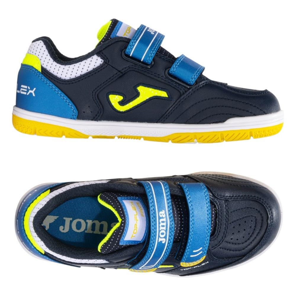 Joma Top Flex Jr 2503 Marino Indoor, Scarpe da Ginnastica Unisex-Bambini e Ragazzi