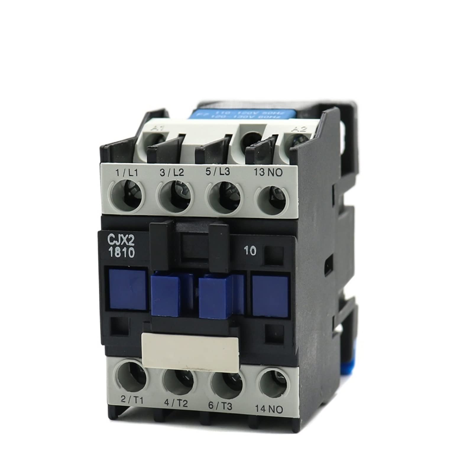 CJX2-1810 LC1 Contactor de CA 18A Trifásico 3 polos NO Voltaje bobina 380V 220V 110V 36V 24V 50/60Hz Montaje en riel 3P+1NO Normal abierto 1 Uds Protección circuito(Ac 24v)