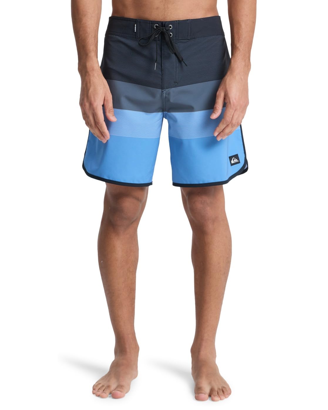Quiksilver Surfsilk Scallop 18" - Boardshorts - 33 - Braun.