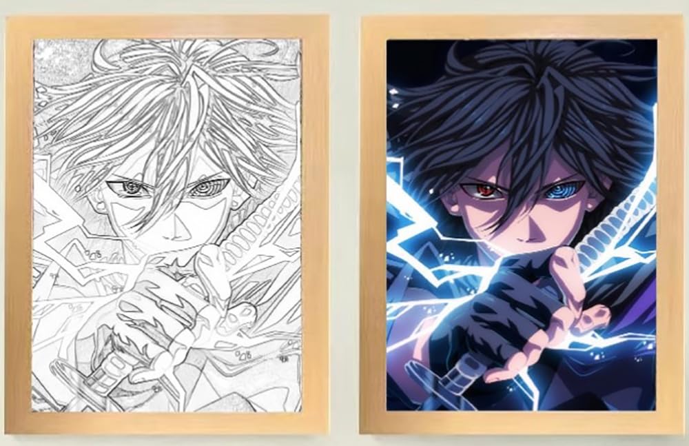 Amazon.co.jp : サスケ 光る絵 ナルト サクラ カカシ イタチ