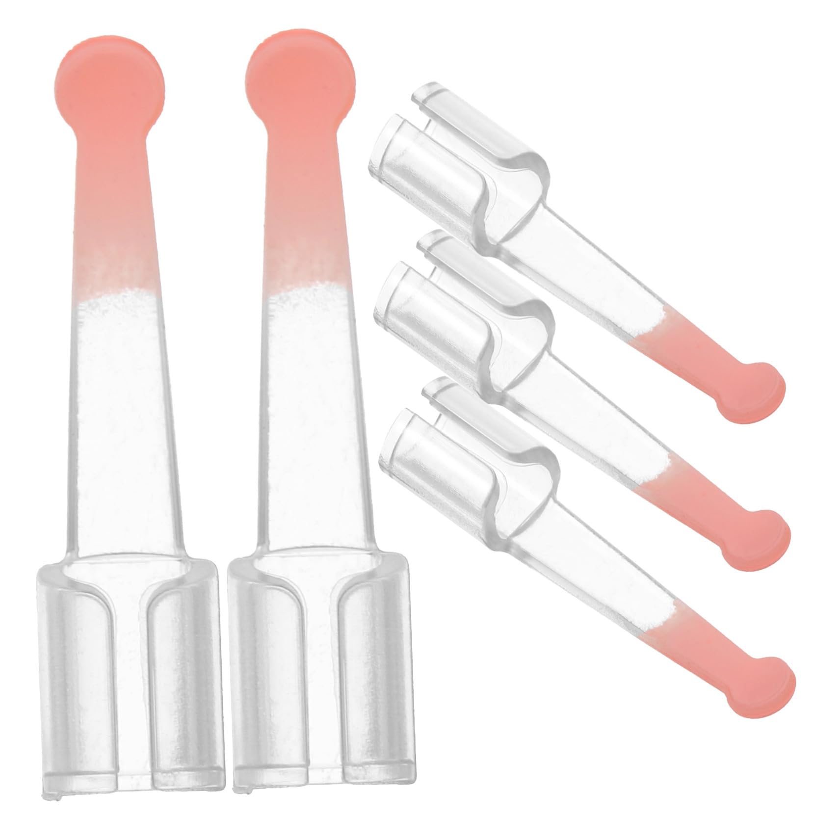 Didiseaon Visible Ear Spoons Set 5pcs Pp Cleaning Spoon Replacement Ear Tips for