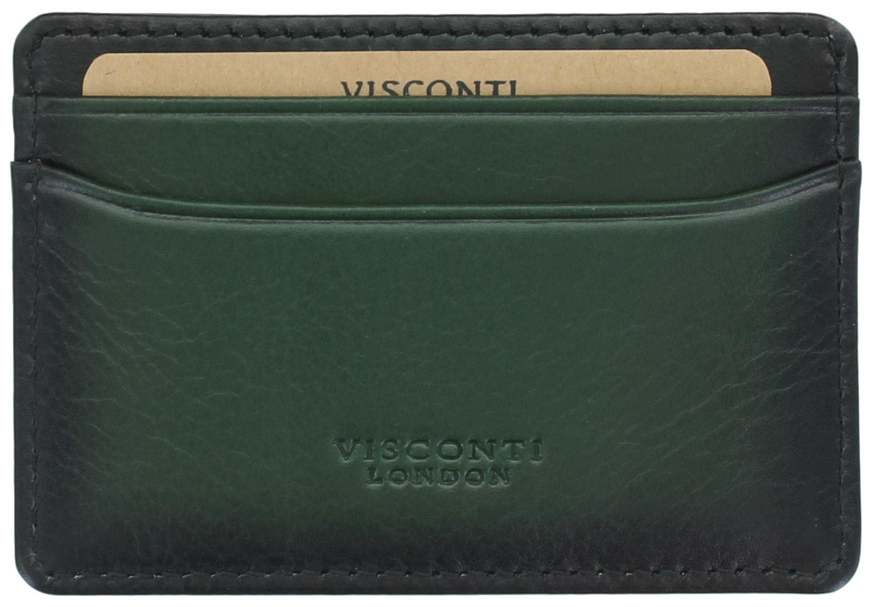 VISCONTI Atelier Collection Evan Kreditkartenetui aus Leder RFID-blockierend AT54
