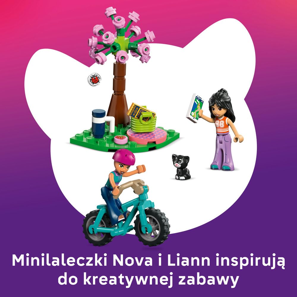 LEGO Friends Domek na luksusowym kempingu, zabawka konstrukcyjna dla dziecka, zestaw do zabawy w odgrywanie ról, pomysł na prezent dla dziewczynki lub chłopca od 6 lat 42682