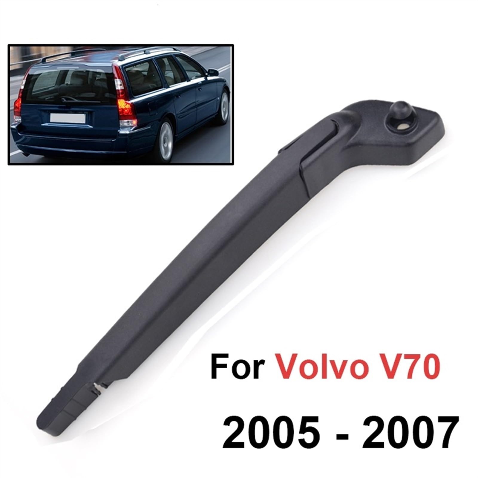 Juego De Limpiaparabrisas Trasero Y Brazo, Para Volvo V70