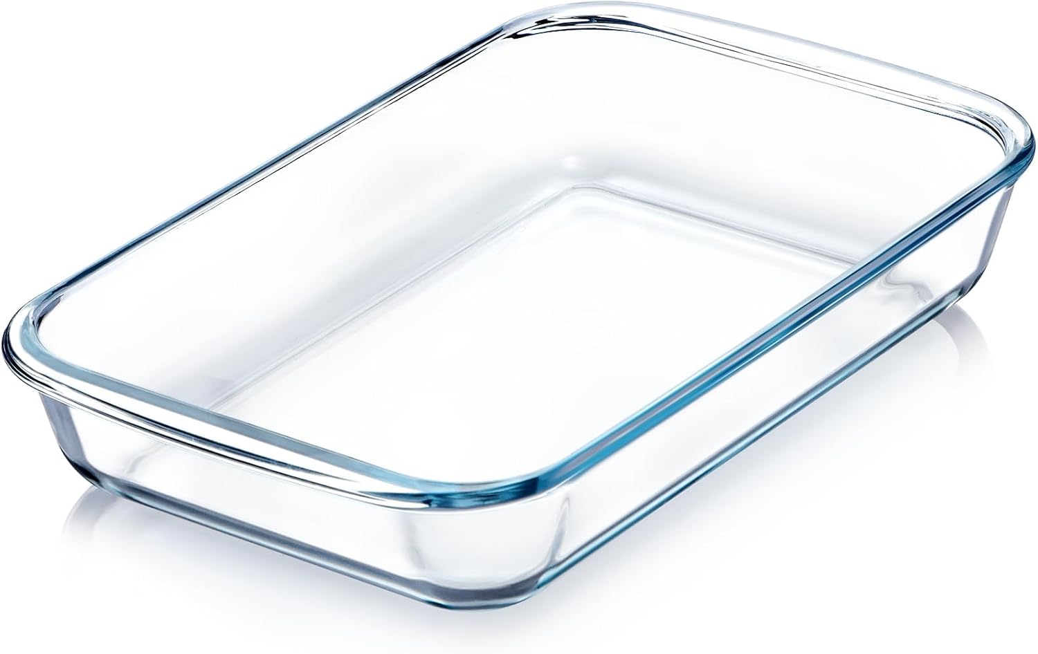 2 QT Glass Baking Dish for Oven Glass Pan for Cooking Glass Casserole Dish Rectangular Baking Pan Glass Bakeware, 1 Piece (2 Quart) 2 QT Glass Baking Dish for Oven Glass Pan for Cooking Glass Casserole Dish Rectangular Baking Pan Glass Bakeware, 1 Piece (2 Quart)