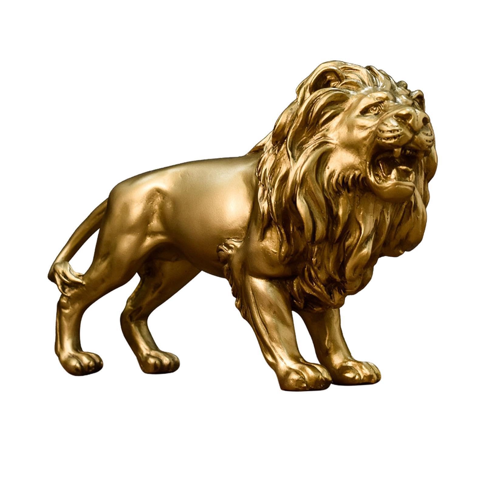 ALCXAZS Regal Eagle Sculpture Animal Ornament Figurine Statue Photo Props Luxurious Bedroom Desktop Decor, Type 3