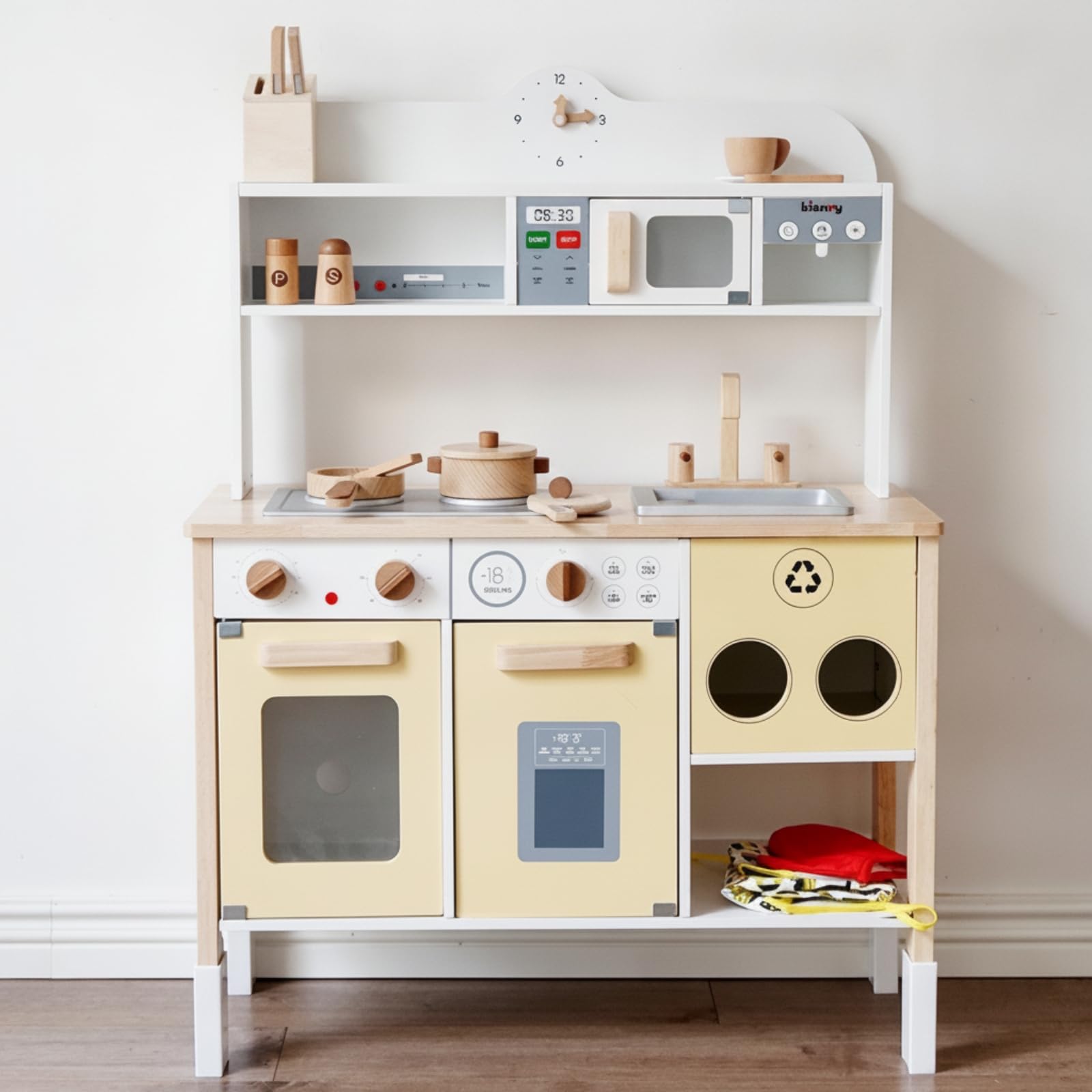 spielküche stabil küche aus Spielzeugküche mit Herd für, Zimmer, Spielzimmer, Garten, Milchkaffee Goldene Küche