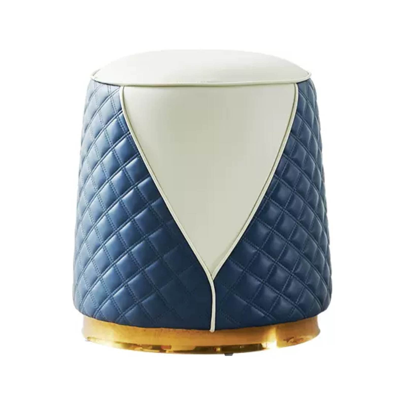 Tabouret de salon élégant pour coiffeuse et repose-pieds de canapé chic