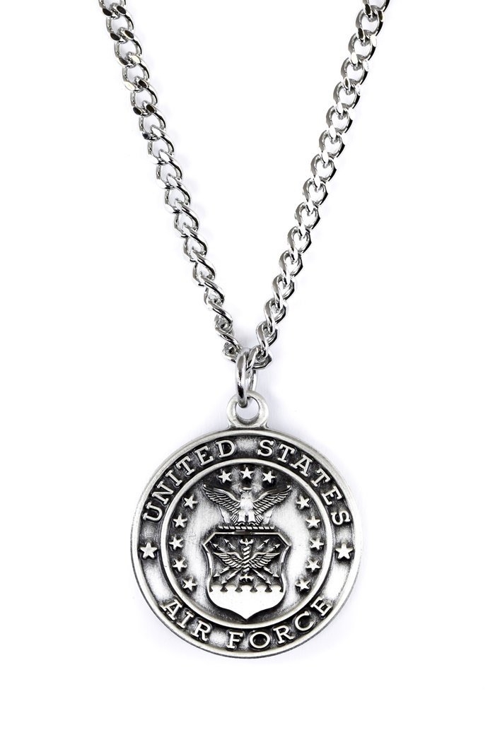 Sterling Silver Saint Michael Protect Me, 3/4 Inch