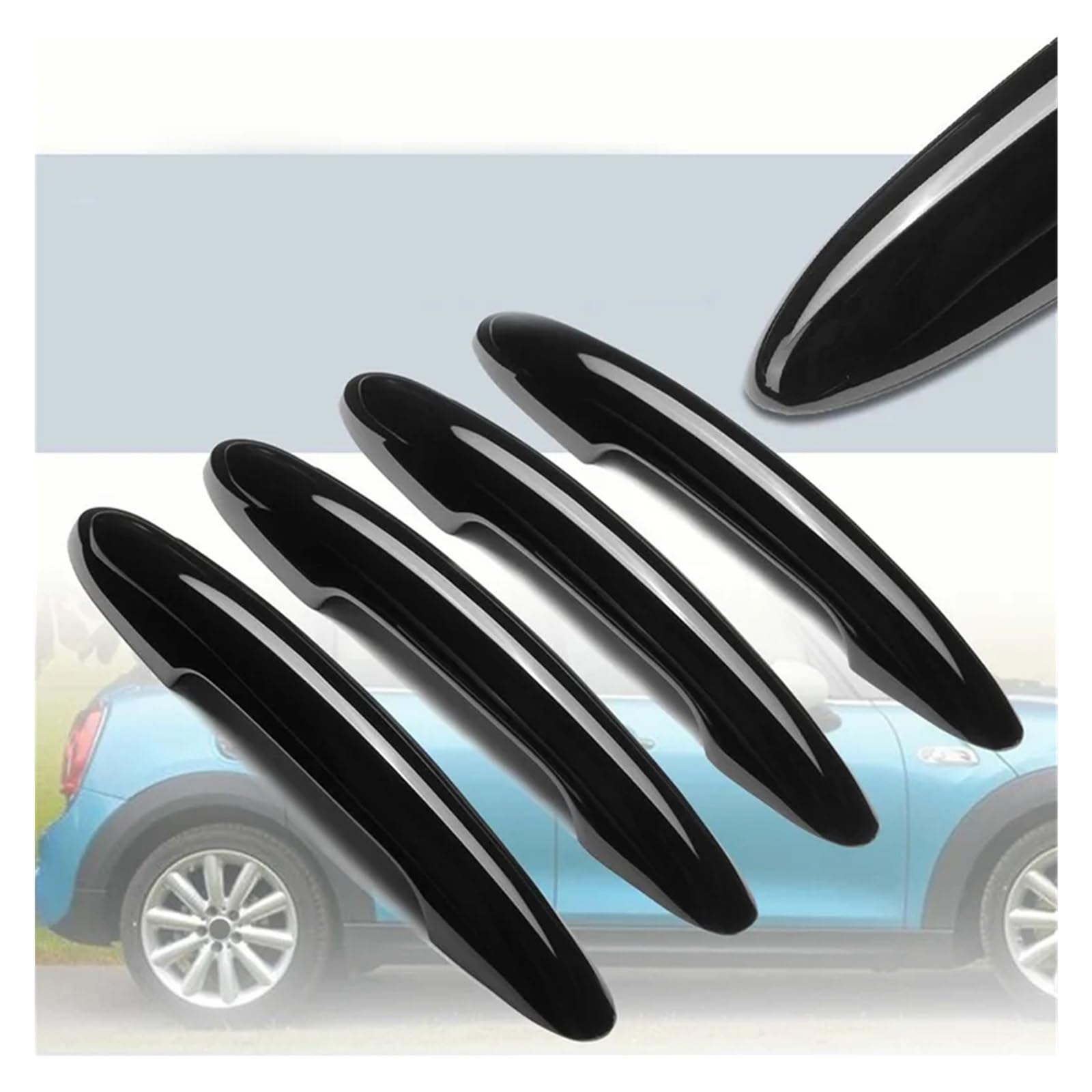 Adatto per MINI Cooper S/Clubman maniglia Rivestimento Interno Auto | Decorazione per lo stile della copertura della maniglia della porta esterna