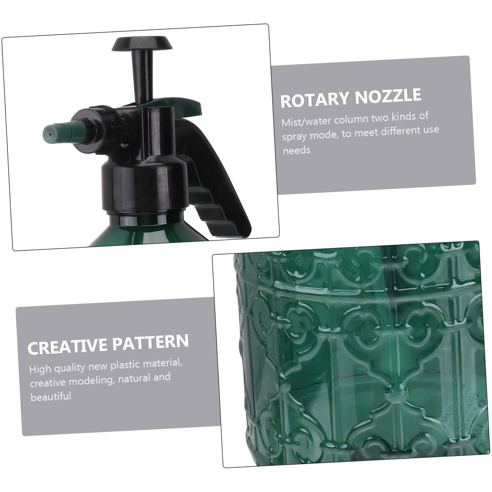 INOOMP 2pièces Bouteille Pulvérisateur Portable pour Arrosage De Plantes Arrosoir à Pression pour Jardinage Intérieur Et Extérieur
