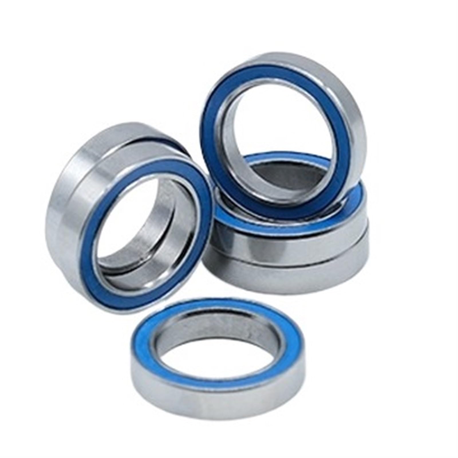 Deep Groove Double Rubber Seal Bearings MR1319RS Bearing ABEC-7 (10 Pieces) 13x19x4 Mm Thin Section MR1319-2RS Ball Bearings RS MR1319 2RS with Blue Sealed L-1319DD