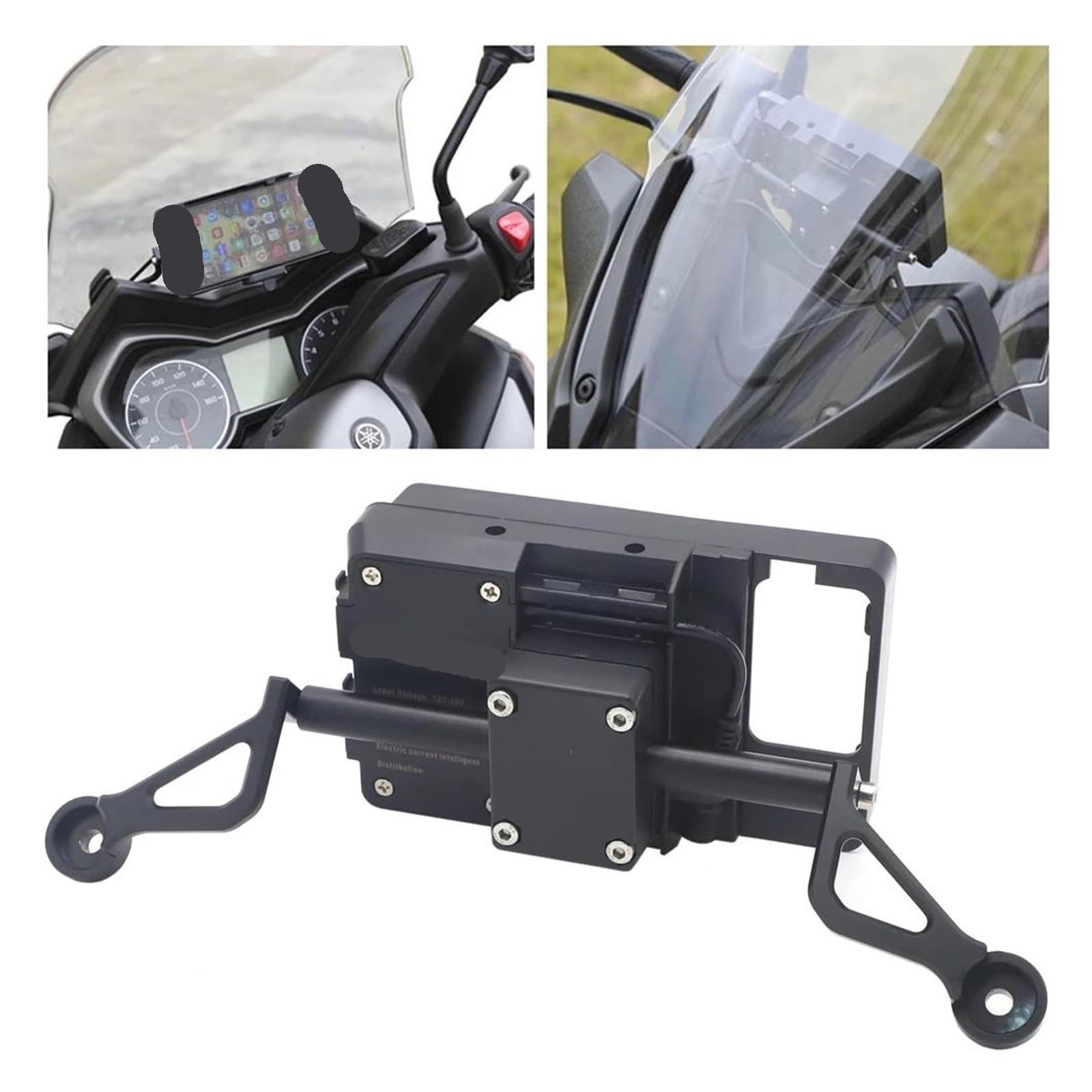 Supporto Per Telefono Da Manubrio Per Moto, Per Smartphone E Navigatore GPS Per YAM&AHA XMAX300 X MAX XMAX 300 125 250 400(Style B)