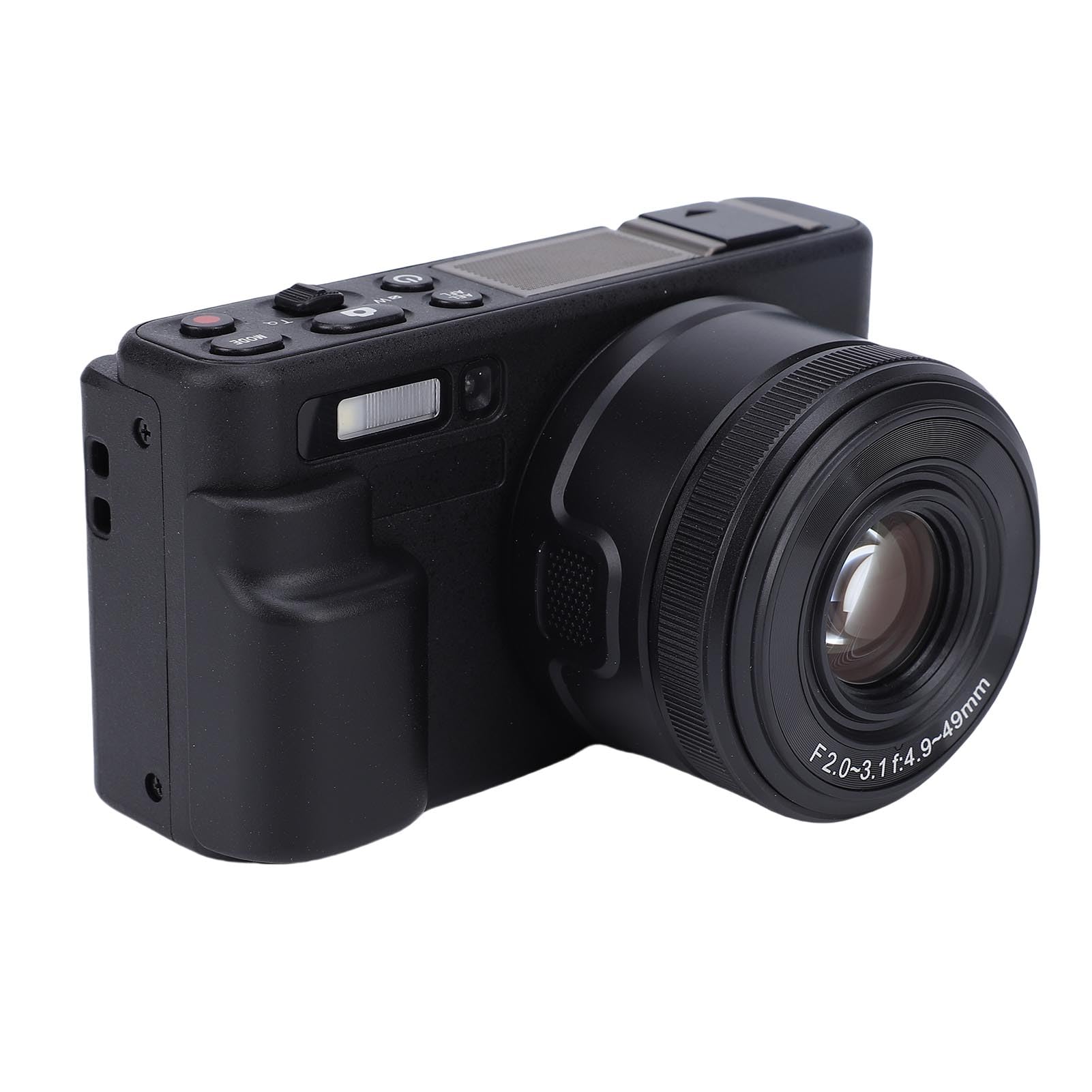 Digital Camera, 5K HD Optical Zoom Autofocus, 2.8in 180° Flip Screen, Travel Camera, Digital Camera Flip Screen for Photography, Vlog Content Creation (Black)-picture-11