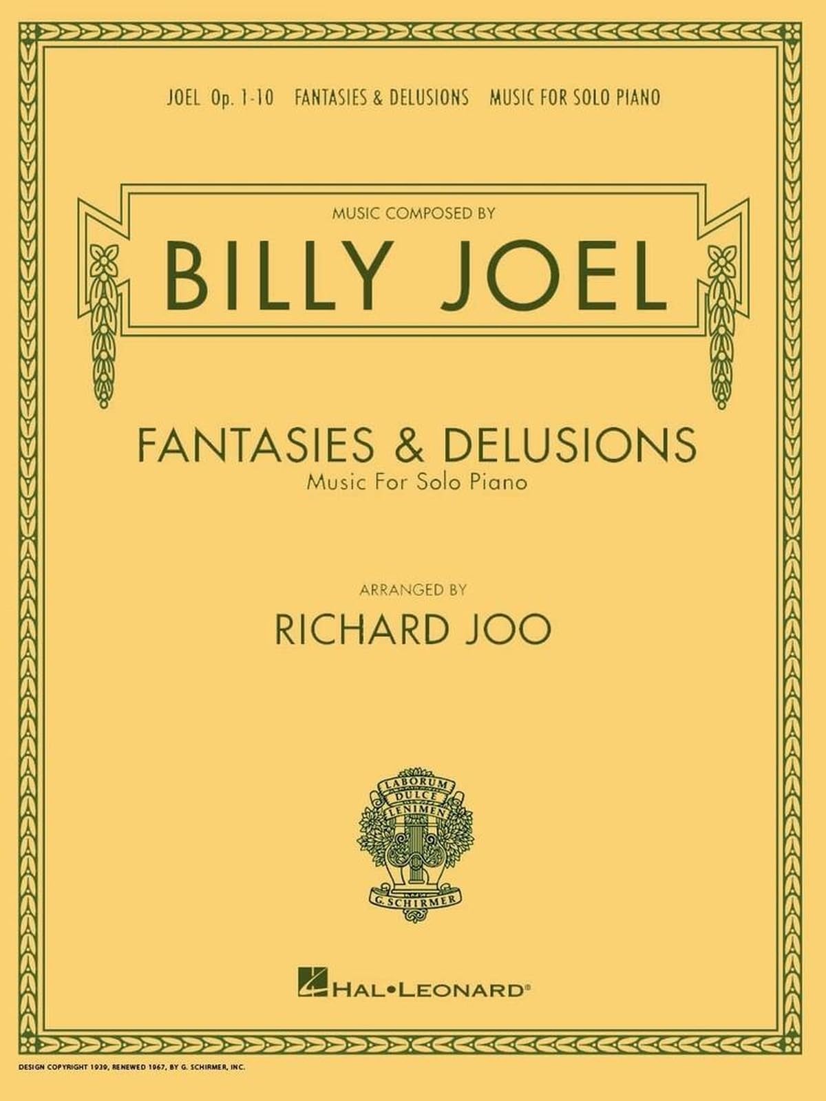 Billy Joel: Fantasies and Delusions Piano Solo Collection | Classical Inspired P