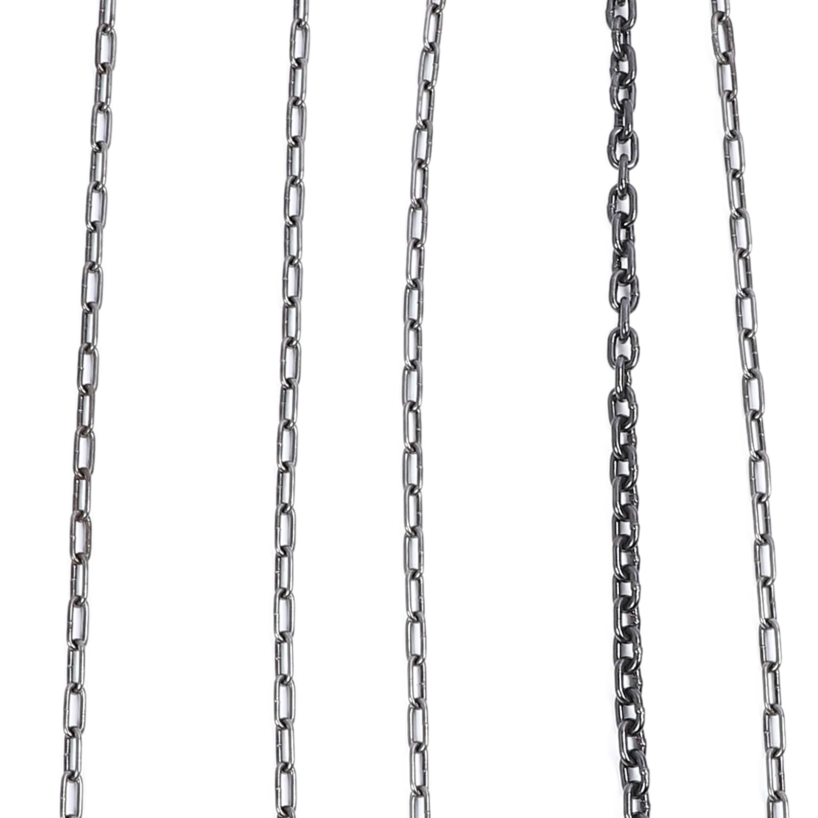 1T Kettenzug, Handkettenzug mit Ketten aus Gehärtetem Legiertem Stahl für das Heben in der Werkstatt, Garage, Fabrik, 3 Meter Hubhöhe, 1 Tonne Kapazität