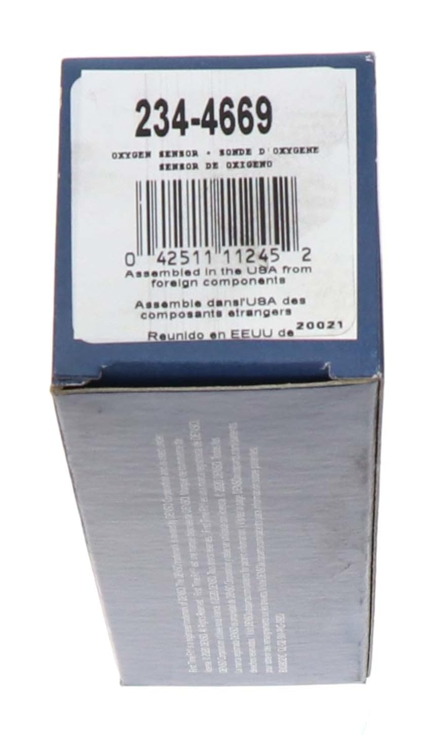 Denso 234-4669 Upstream Oxygen Sensor with 14.5” 4-Wire Harness and Trapezoid-Shape Plug (Pack of 2)