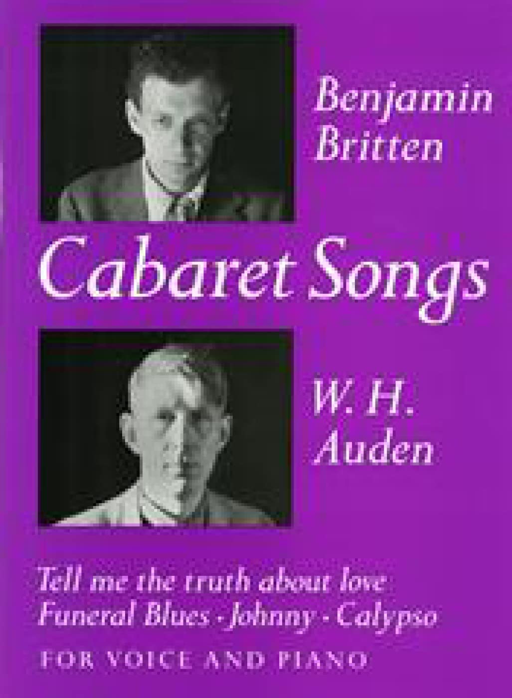 Cabaret Songs: (Medium Voice and Piano)
