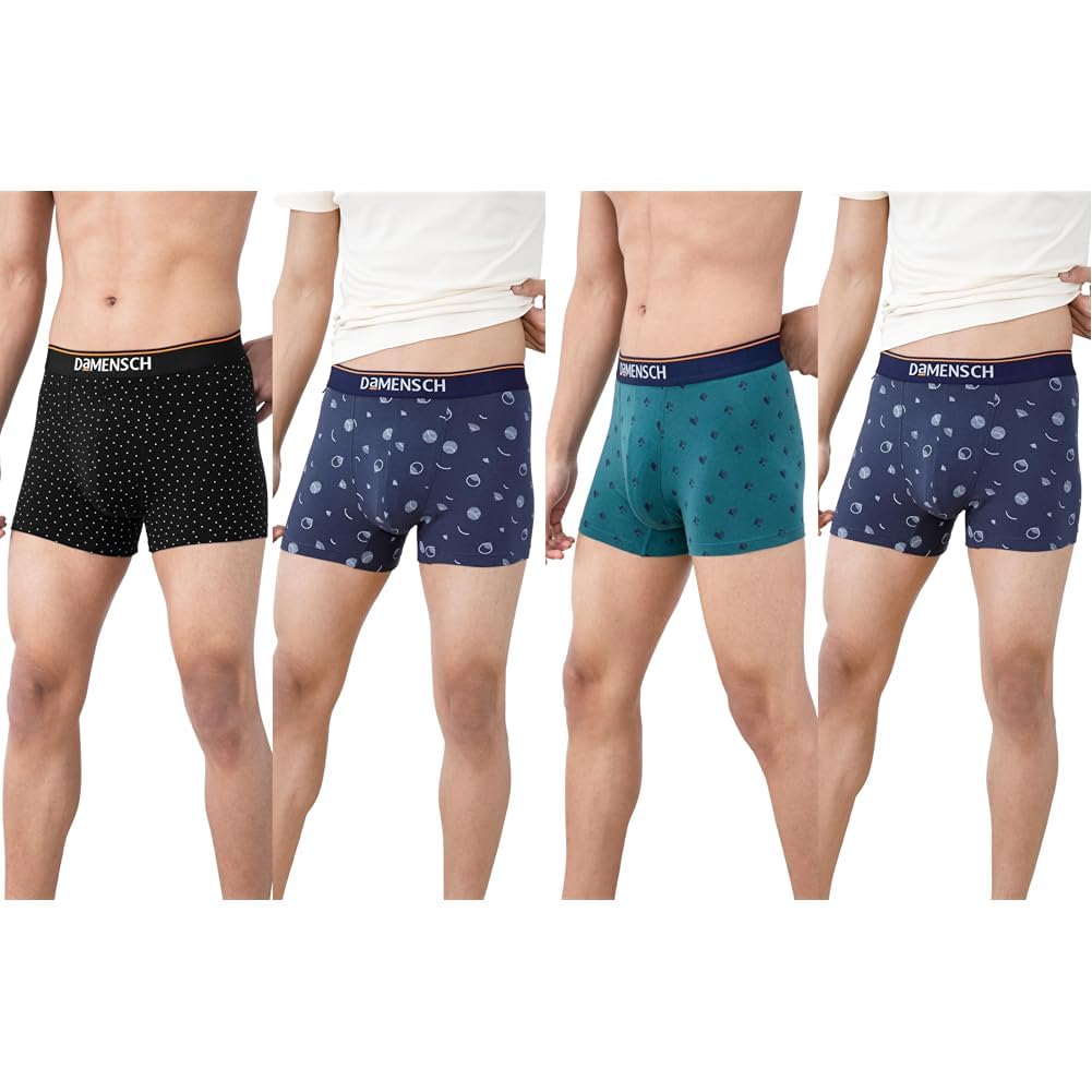 damensch Men's Cotton Trunks Pack of 6-picture-26