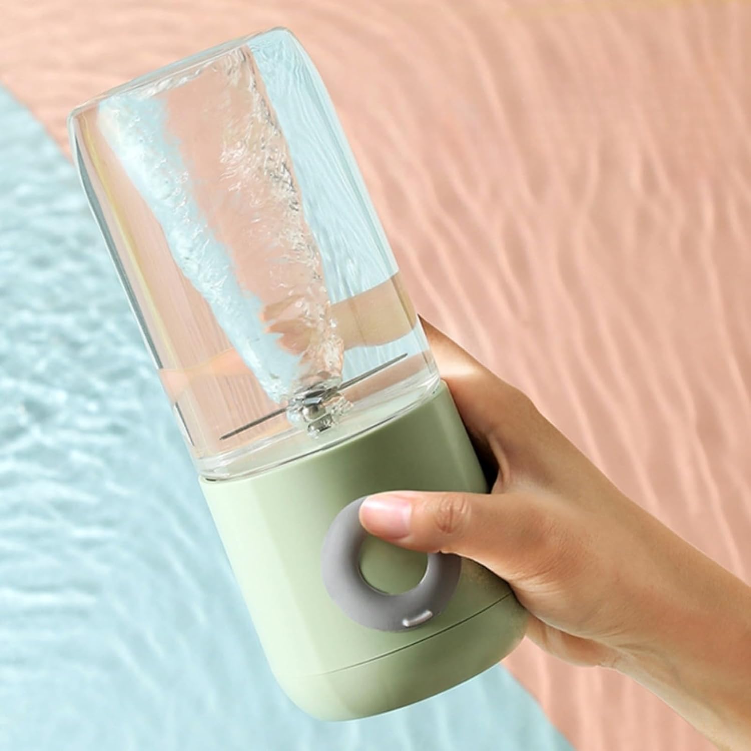 Portable Blenderrechargeable Portable Juicer 16.9 Oz Capacity, Lightweight And Compact For Office Parties, Travel, Sports And Fitness