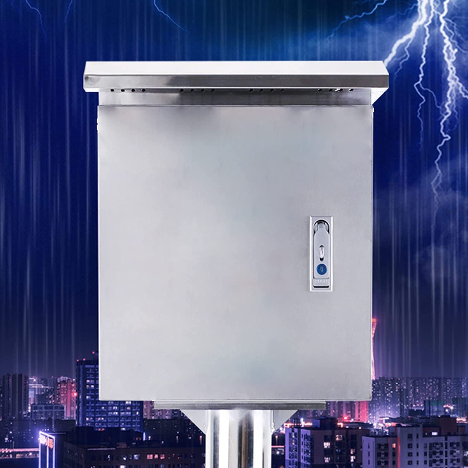 Cajas de empalmes eléctrica Caja Eléctrica De Acero Inoxidable, Caja De Distribución De Caja De Proyectos Eléctricos De Metal For Exteriores, Caja De Proyectos De Conexiones For Electrónica, Caja De I