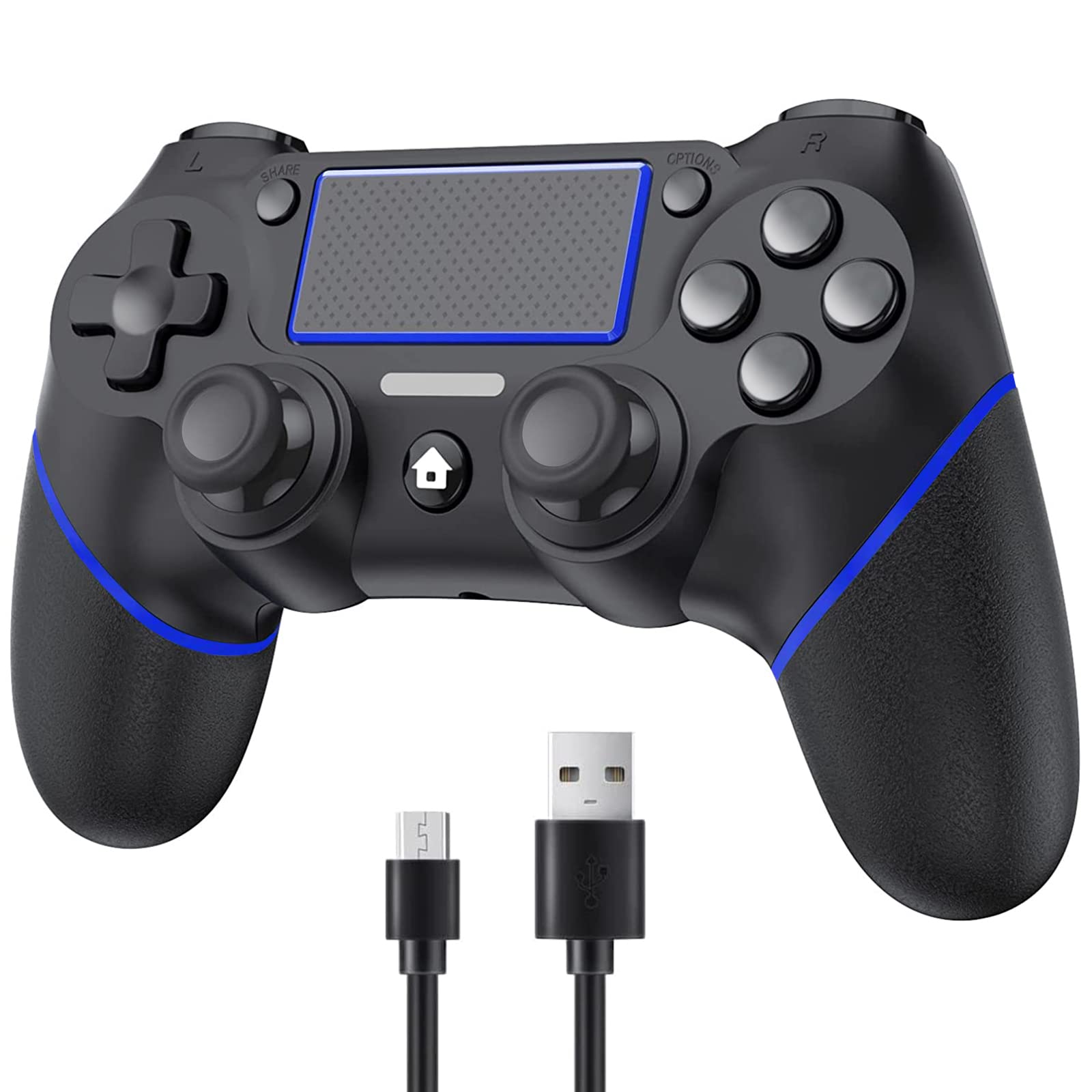 Amazon | ENKE PS4 コントローラー 無線 [2024最新アップグレード 
