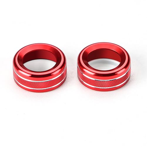 Miniatura 6 de Auovo Cubierta de perilla de audio compatible con Subaru BRZ para Toyota GR86 2022 2023, accesorios interiores, anillos de interruptor de perilla de