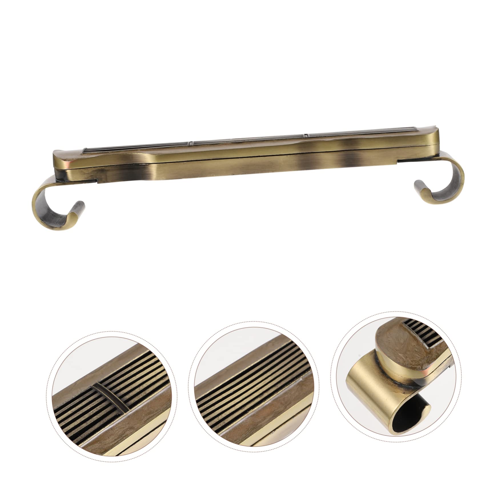 Porta Incenso in Lega di Zinco Oro, Design Classico per Casa
