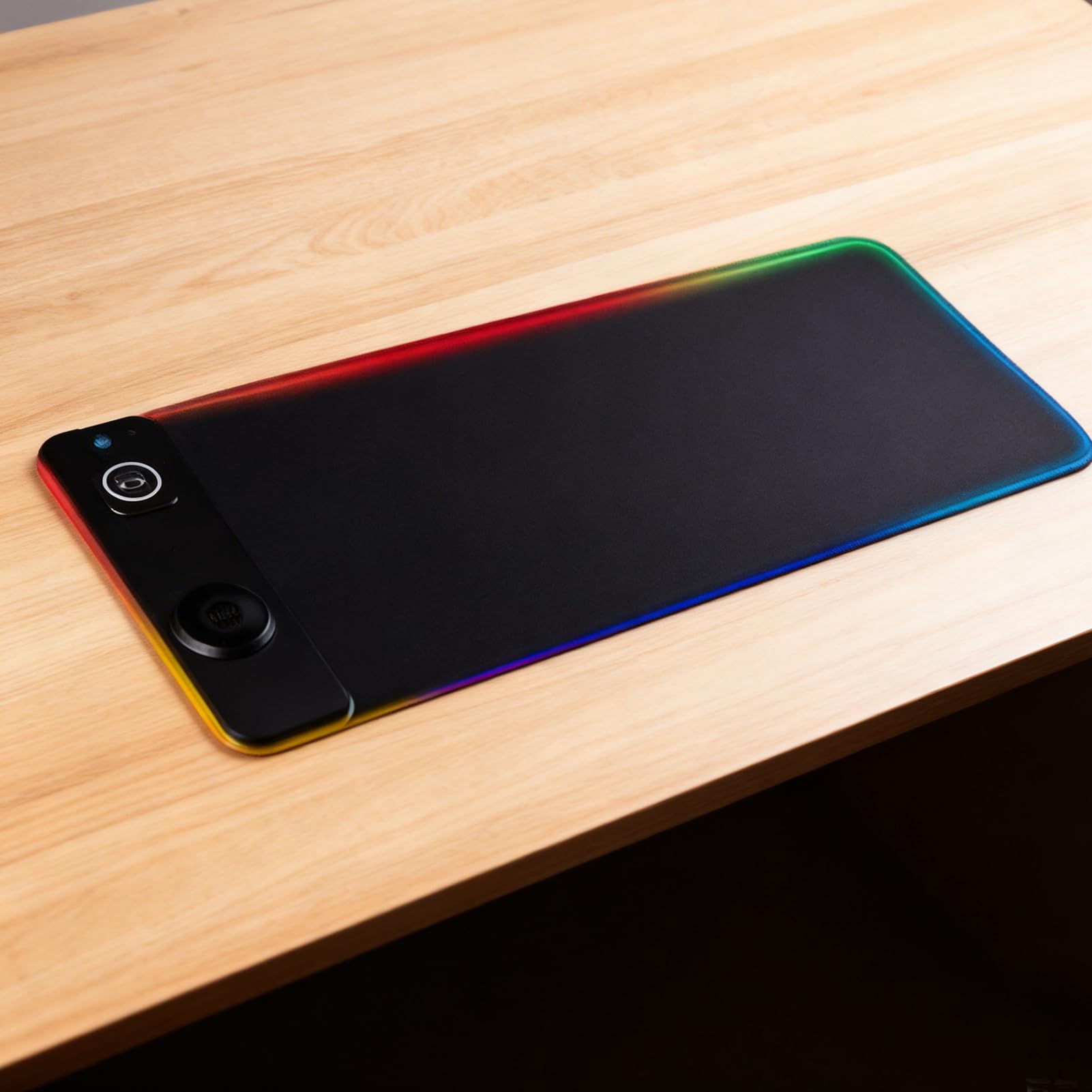 Mousepad Illuminato Ricaricatore Wireless Impermeabile RGB 15W | 80x30 cm Mouse Pad Gaming Ricarica Rapida Magnetica Antiscivolo Per PC Gaming Smartphone Laptop Scrivania Sala Giochi