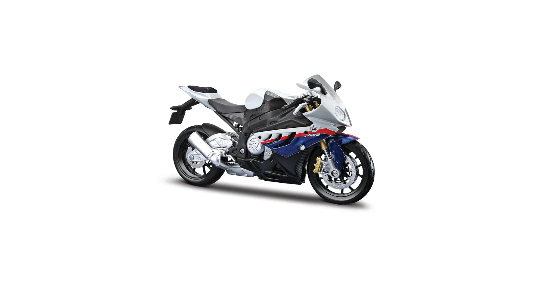 Amazon.com: Maisto 1/12 BMW S1000Rr Motorcycle, White/Red