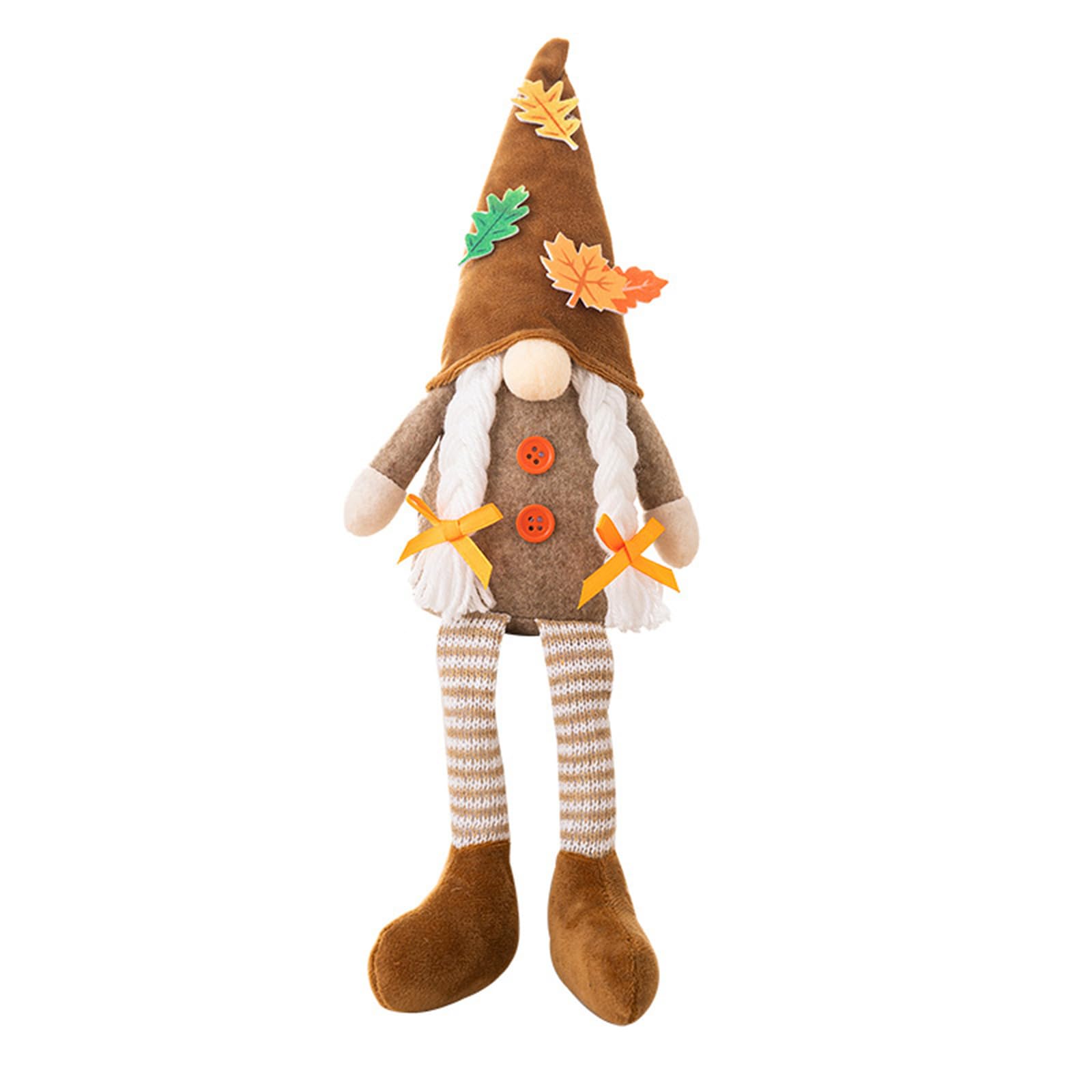 Buxuaaaa Thanksgiving Hat Maple Decorative Ornament Desktop Decoration Supplies for Party Decoration Girls Boy Mischievous Face