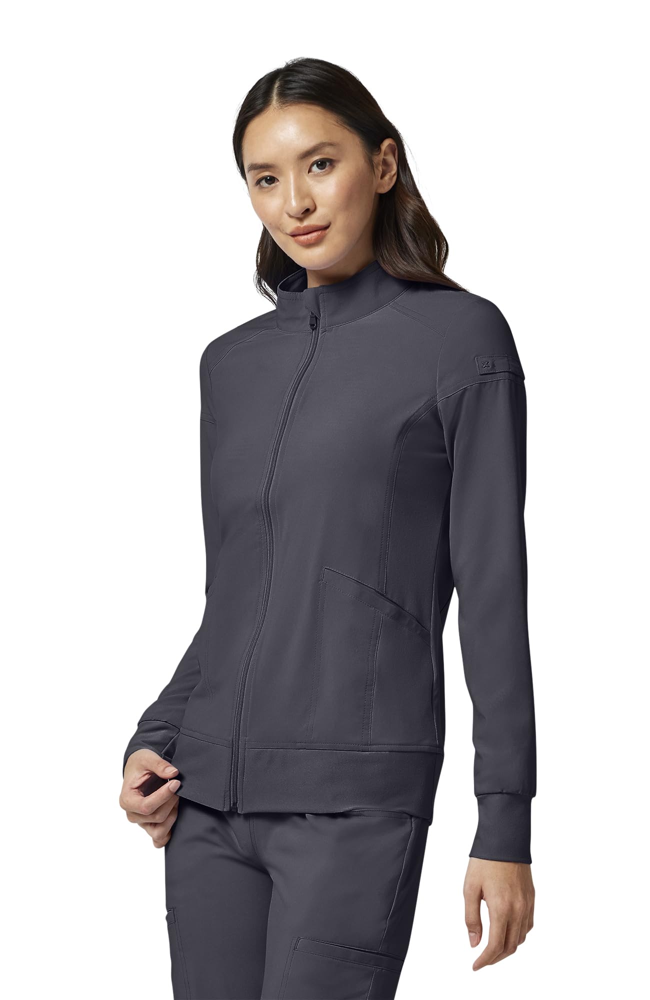Cherokee Damen Iflex Zip Front Warm-up Jacket Medical Scrubs Jacke (1er Pack)