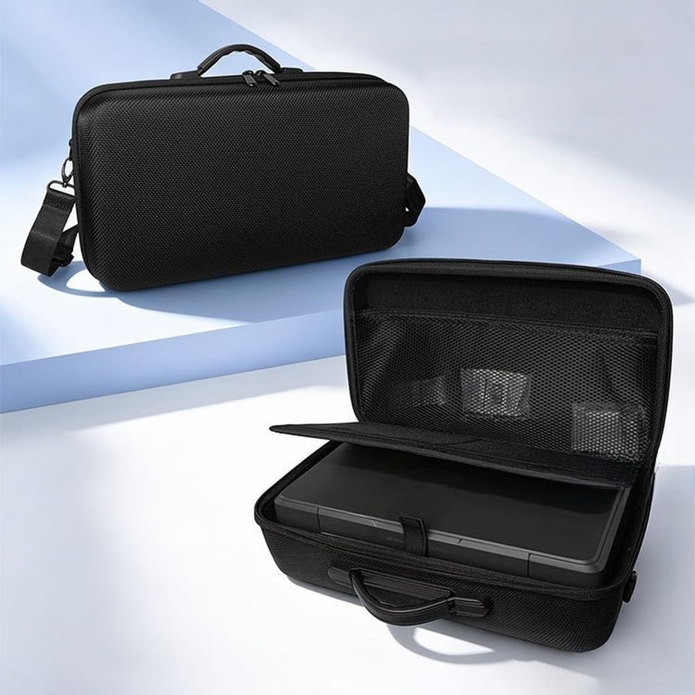 Bolsa de almacenamiento de impresora EVA para HP para Officejet 250 200 258, funda de transporte rígida portátil impermeable con compartimentos divididos con correa para el hombro