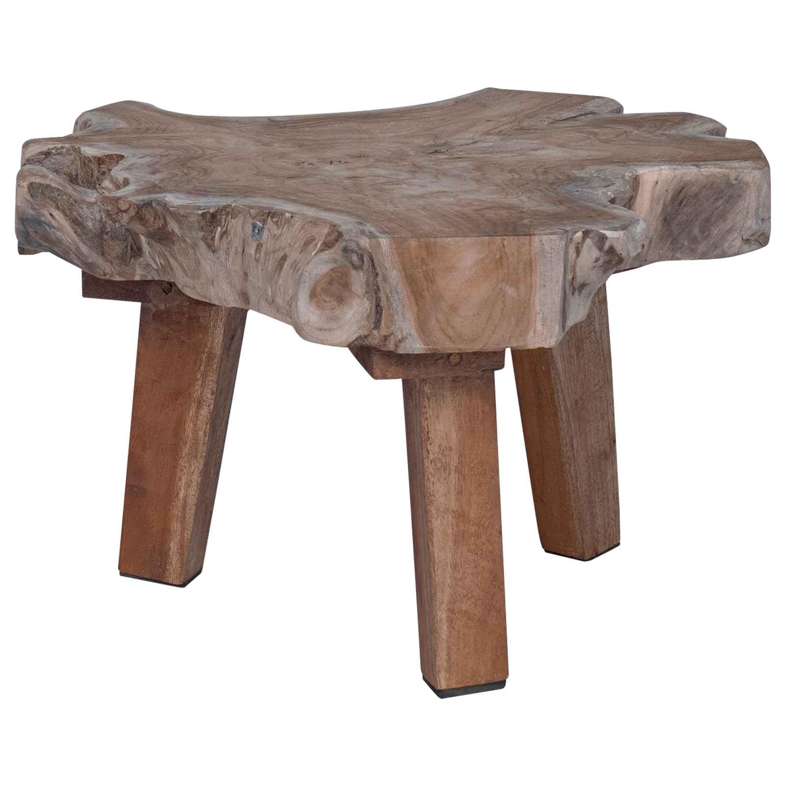 Meuble d'appoint compact en bois rustique pour petite chambre moderne