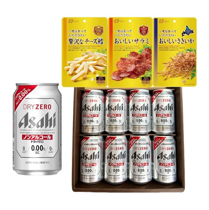 Amazon.co.jp: ノンアルコールビールとおつまみセットギフト