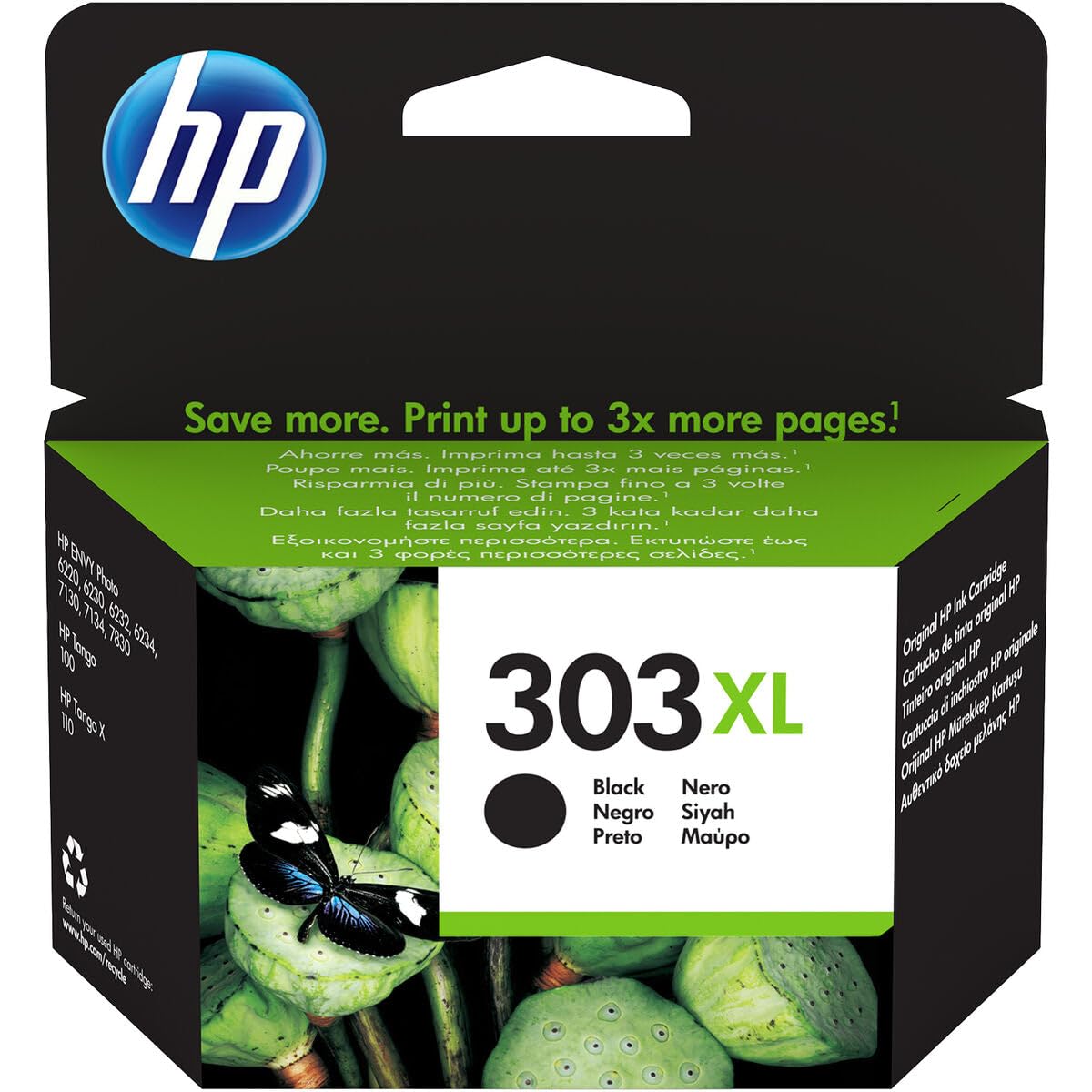 Cartucho de Tinta Original HP T6N04AE Negro