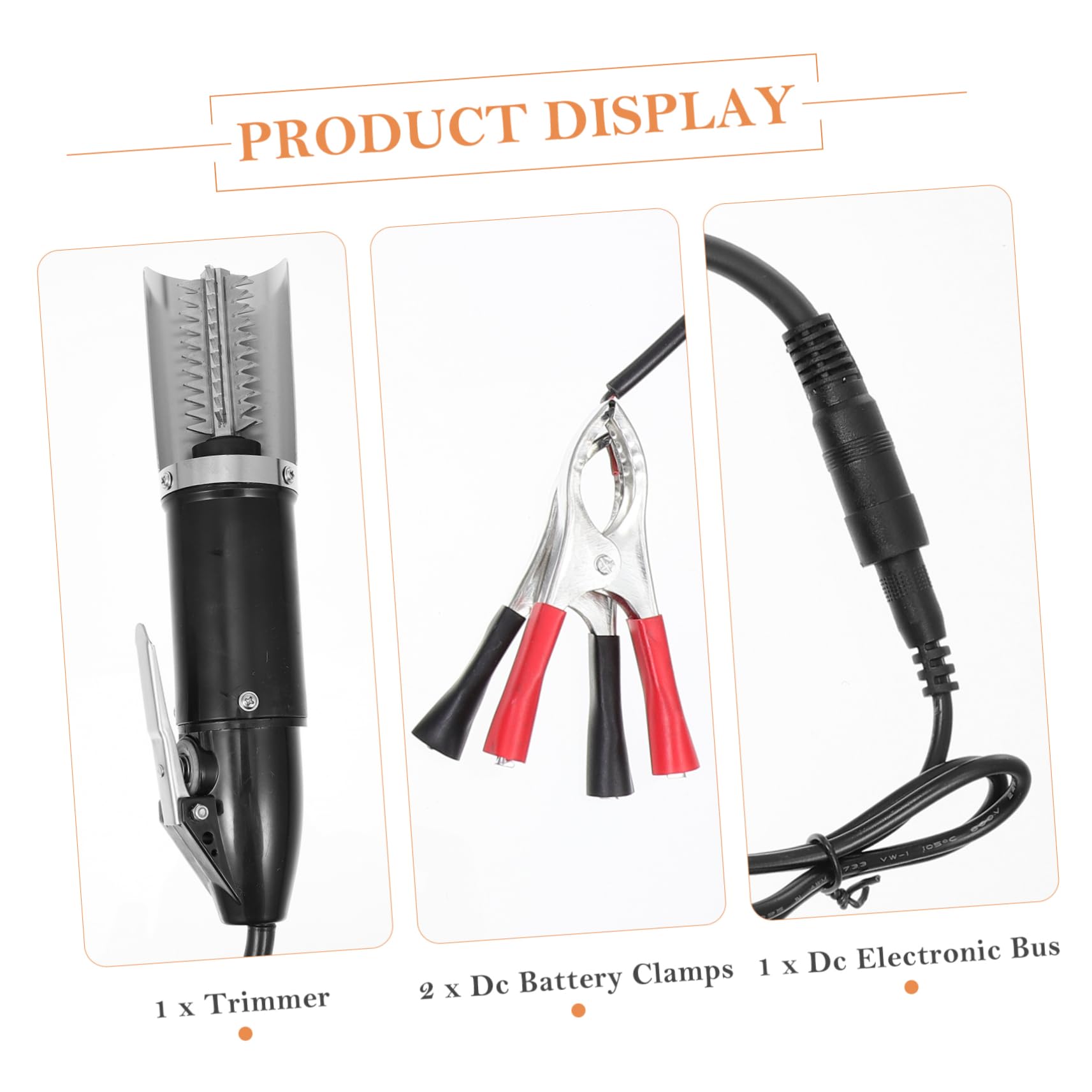 Raspador Eléctrico de Escamas de Pescado para Uso Doméstico y Comercial, Acero Resistente y Batería de Litio, sin Óxido, Protección para Manos, Adecuado para Limpiar Pescado
