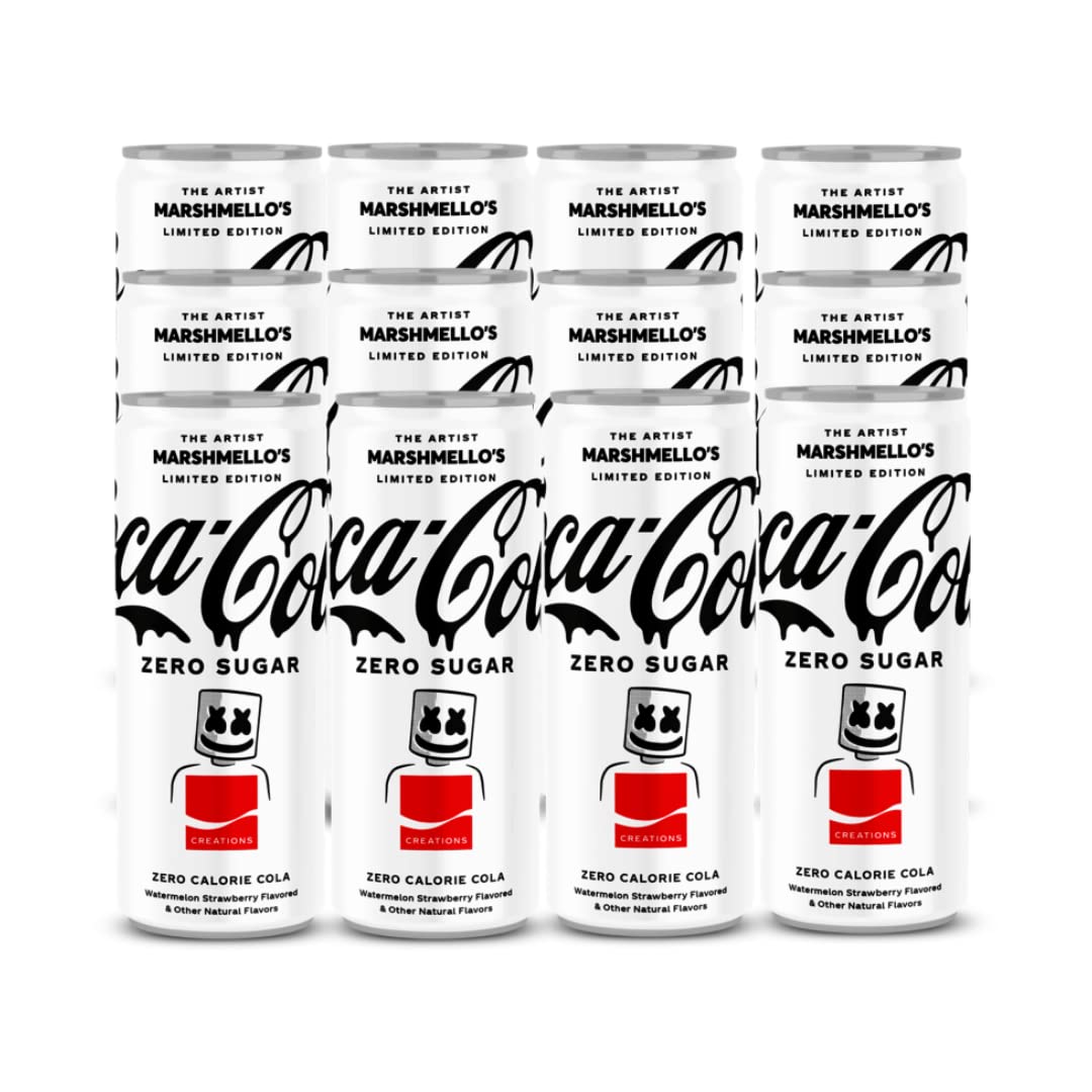 Buy Zero Sugar Marshmello's Limited Edition CocaCola, 12 fl oz, 12