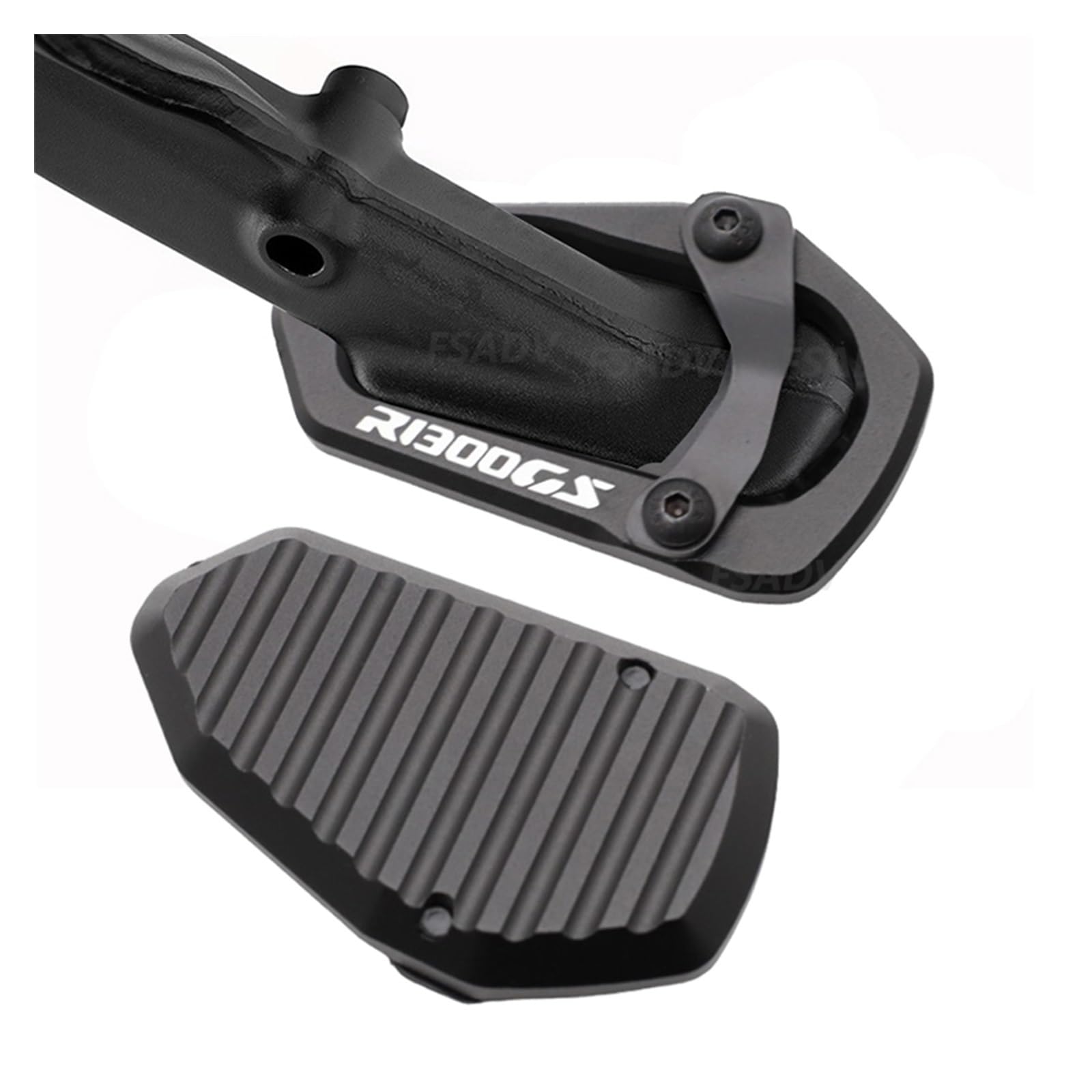 Piastra Allargacavalletto Per BMW R1300GS - In Alluminio CNC, Colore Oro, Supporto Laterale