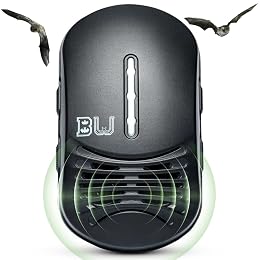 BugWomp-BEU Bat Expulsion Unit – Dynamic Ultrasonic Bat Repellent (Midnight Black Edition)