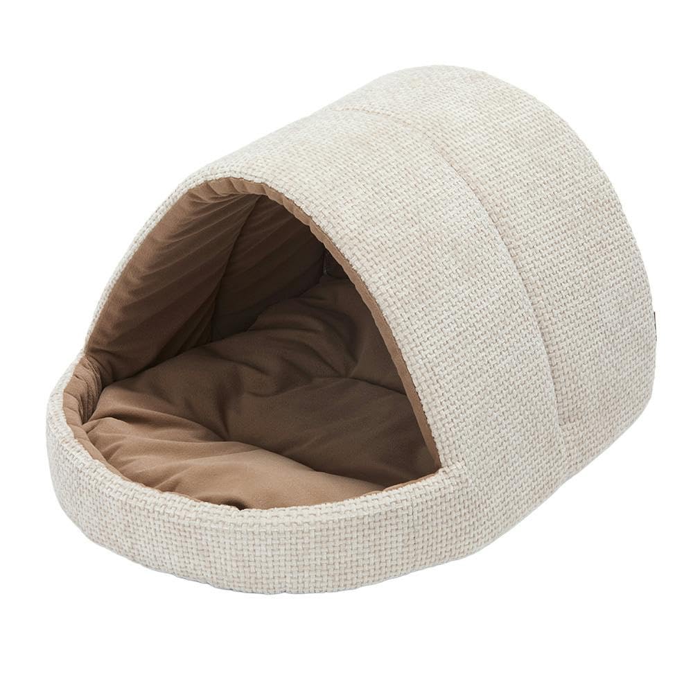 Amazon.co.jp: カインズ(CAINZ) 猫用ドームベッド シュニール ベージュ