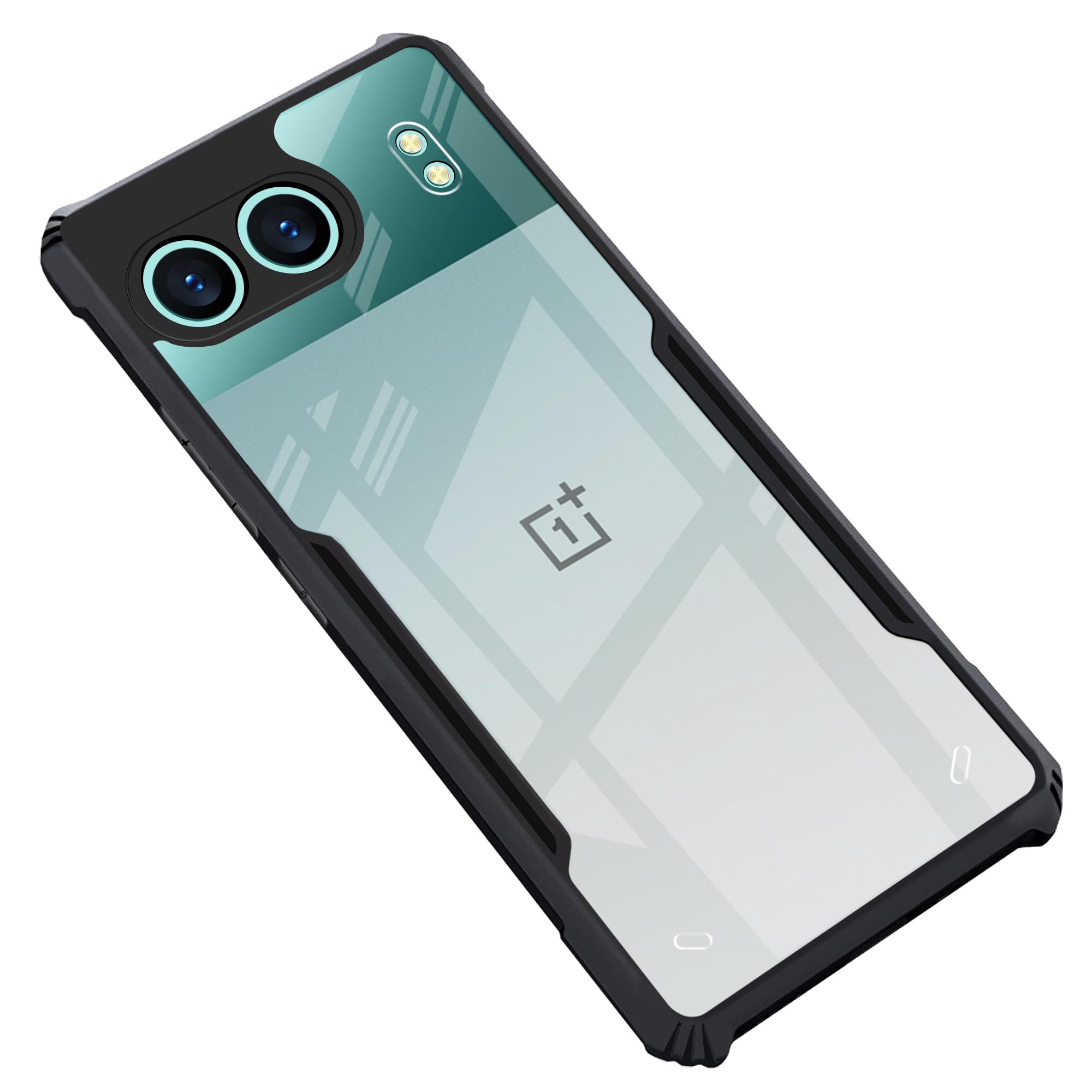 CEDO OnePlus Nord 4 (5G) Back Case Cover | Camera Protection Shockproof Bumper-Edge | Acrylic Crystal Clear 360 Degree Protection TPU+PC | Transparent Eagle Back Case Cover (Black) (B0DBH7F6ZD) Amazon Price History, Amazon Price Tracker