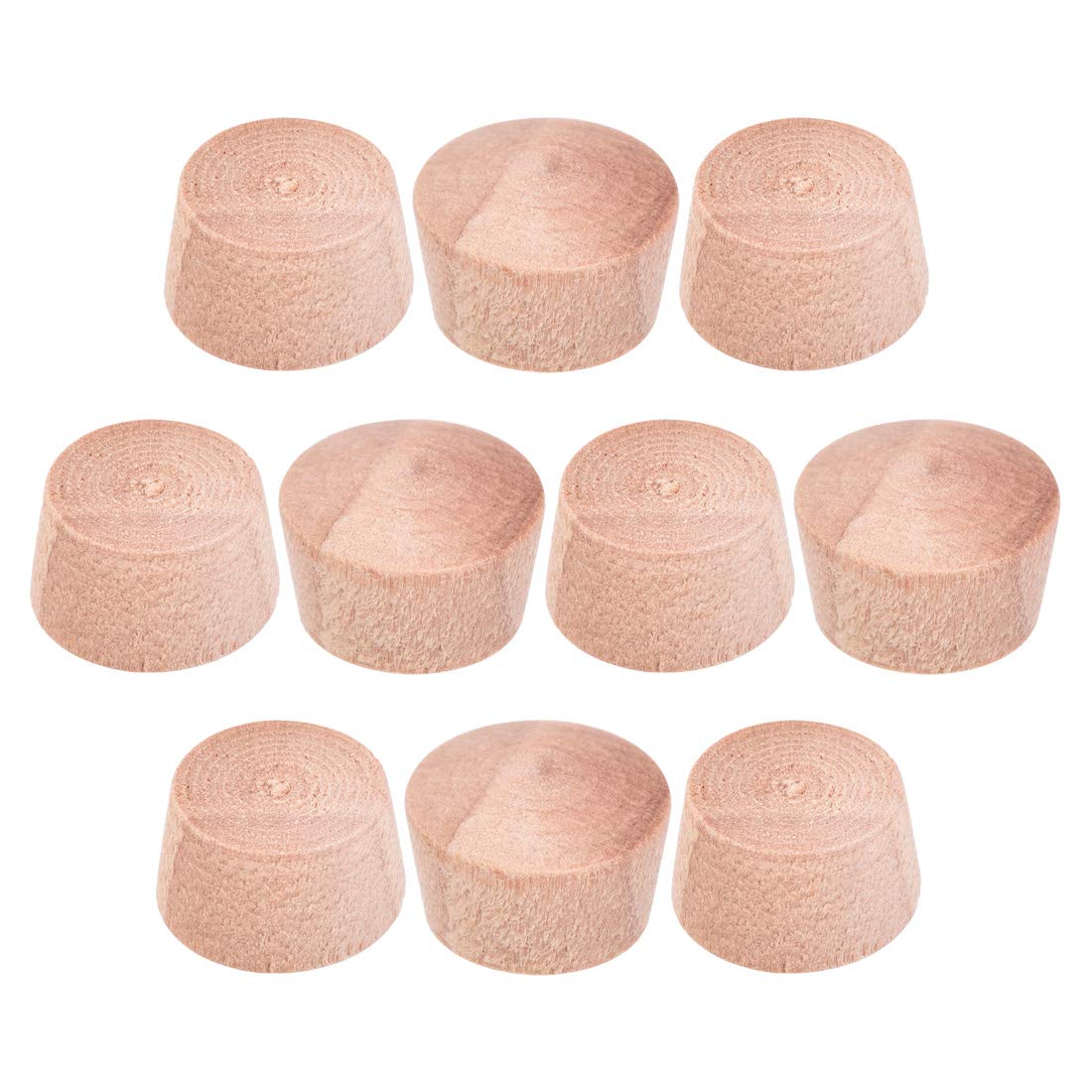 Tapones de madera para muebles Uxcell: reparación invisible en hogar